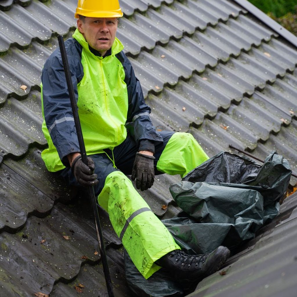 Quality roof repair restoration project